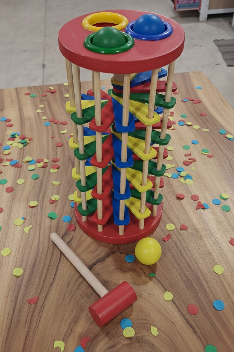 Torre didáctica Arcoíris / Mayoreo 6 Piezas