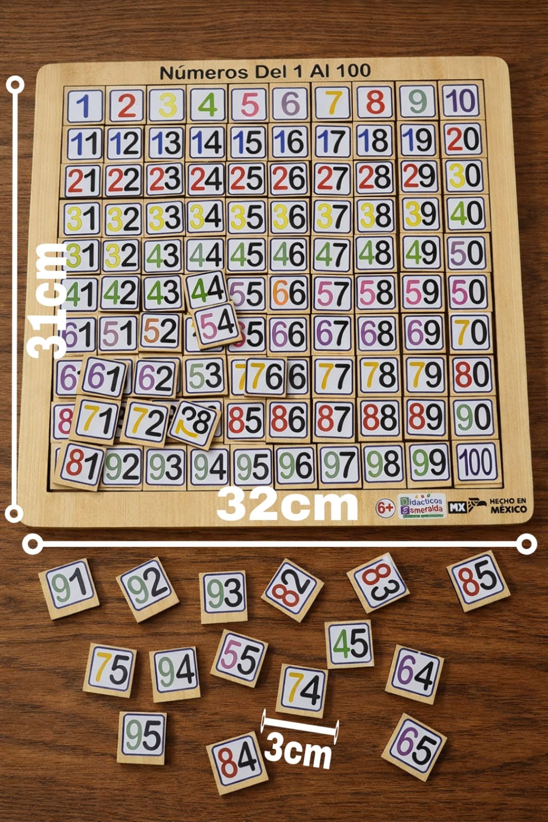 Tabla Números del 1 al 100