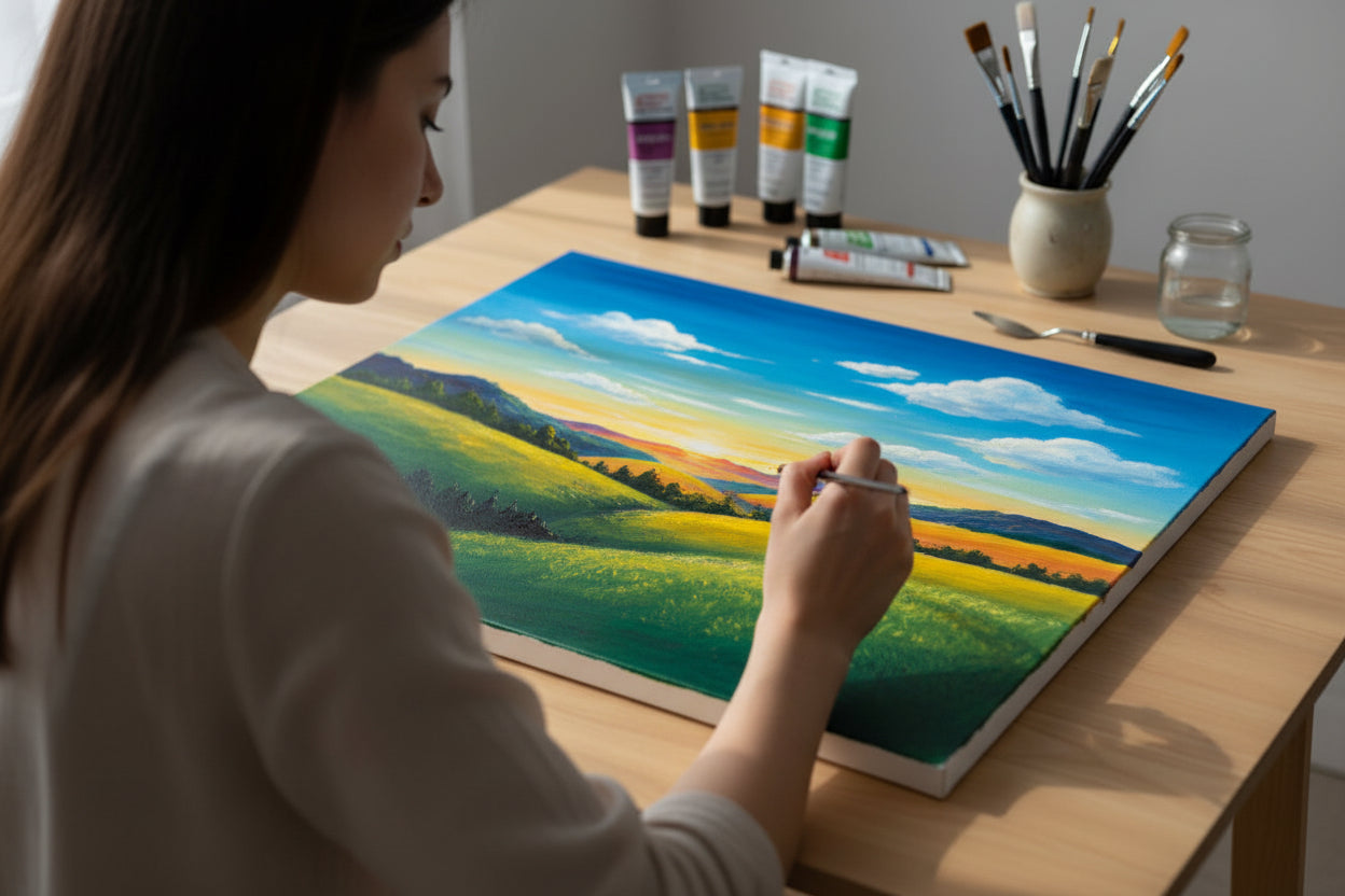 Lienzo Canvas 50cmX60cm (Caja con 6pz.)