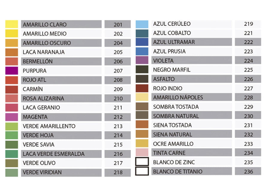PINTURA OLEO T40 160ML COLORES