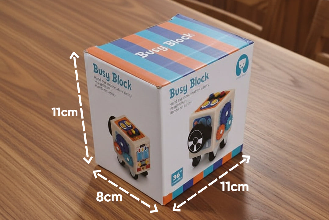 Busy Cube Block y Robot / Juguete didáctico