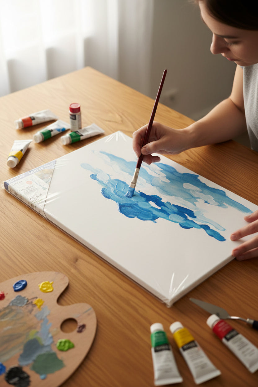 Cartón con Tela Alsuomi 40cmX50cm (Pack con 6pz.)