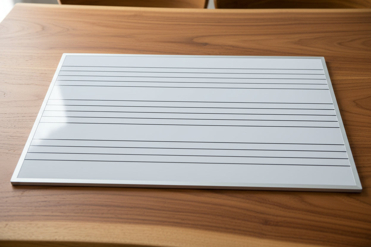 Pizarron Pautado 60cmX120cm