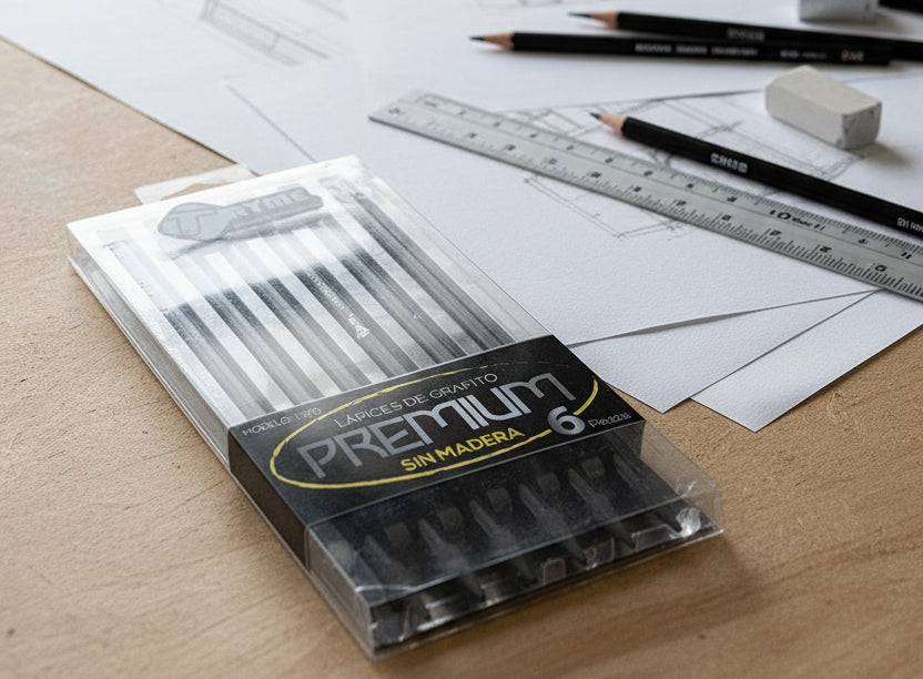 LAPICES DE GRAFITO 6PZ