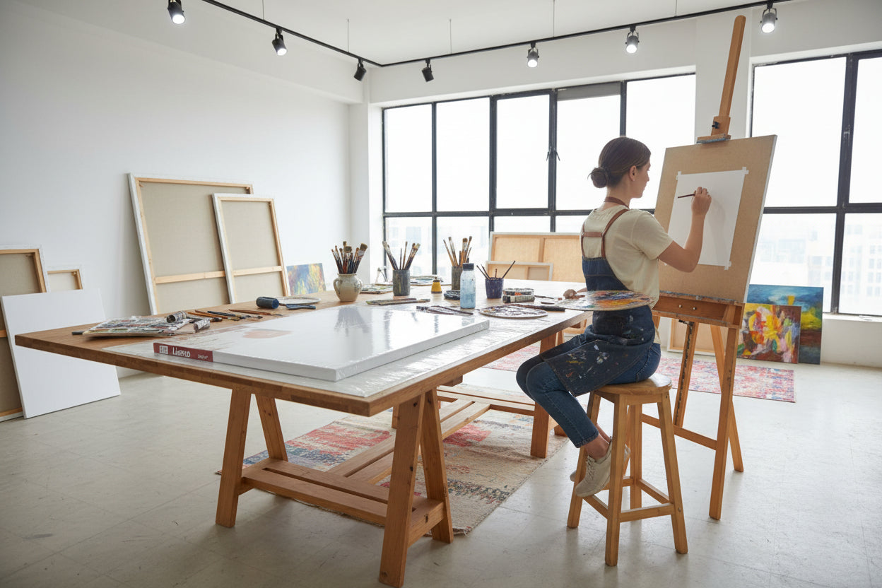 Lienzo Canvas 50cmX70cm (Caja con 6pz.)