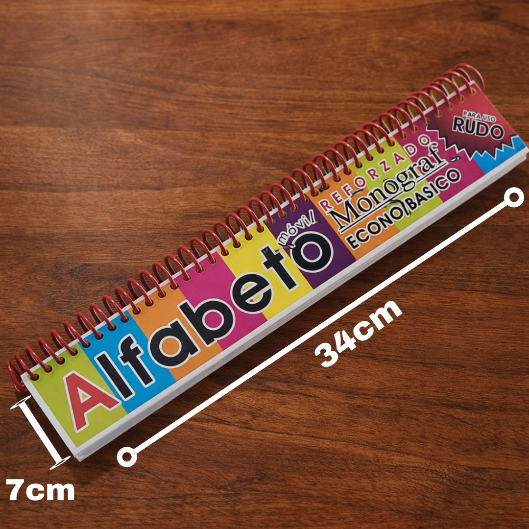 Alfabeto Móvil Reforzado / Alfabeto Didáctico Monograf