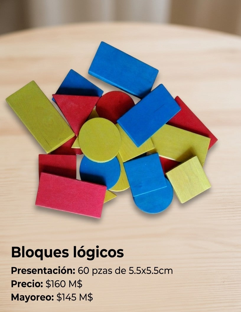 BLOQUES LOGICOS DE MADERA IMPREHISPANICA
