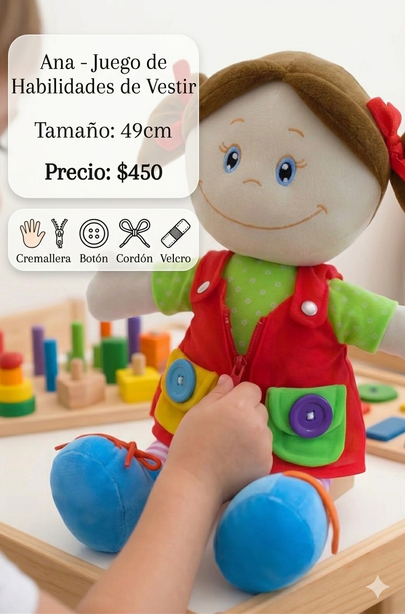 Muñeco para vestir "Ana"