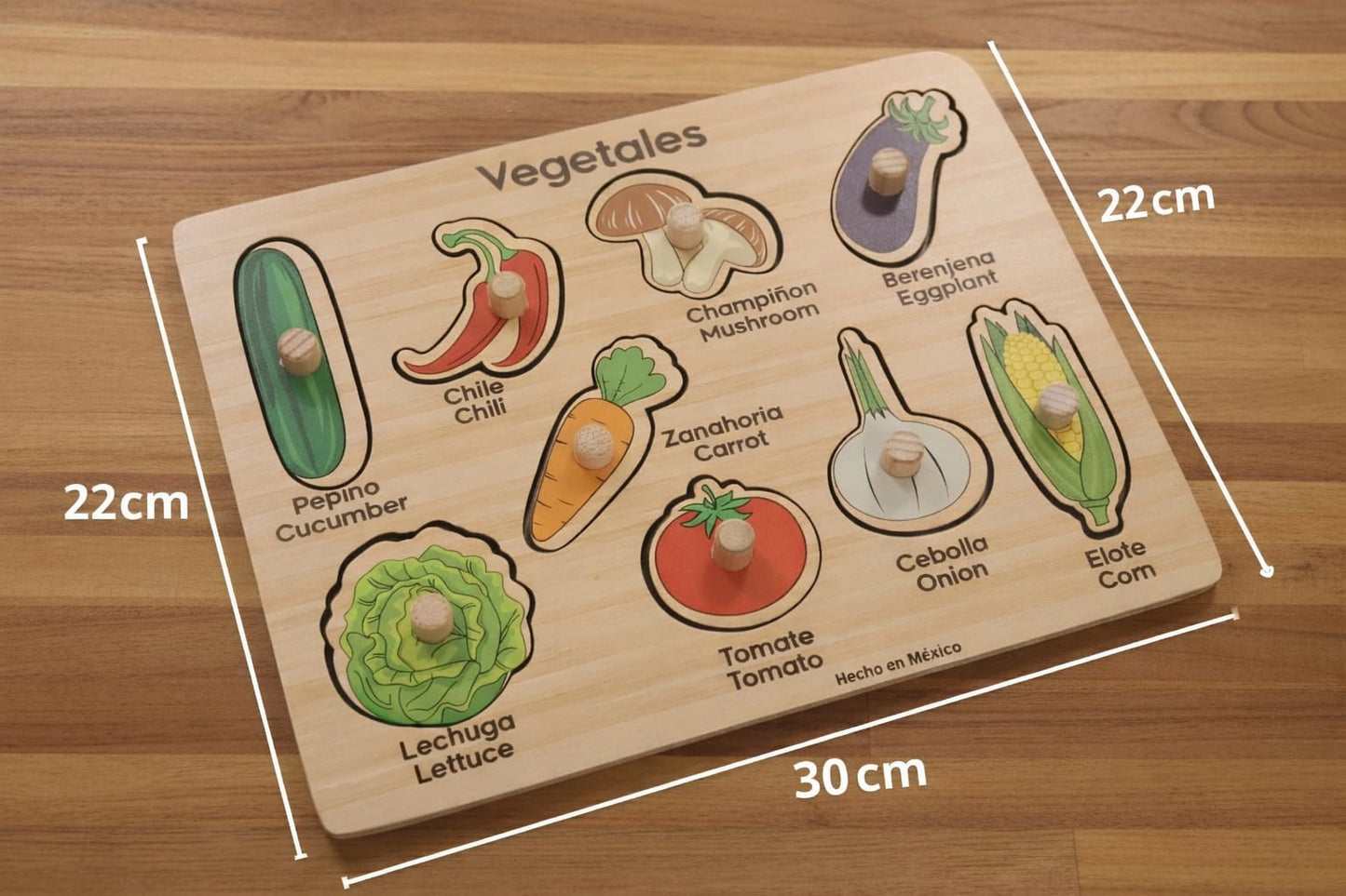 ROMPECABEZAS DE VEGETALES