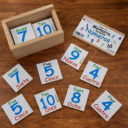 Juego de memoranda Bilingüe