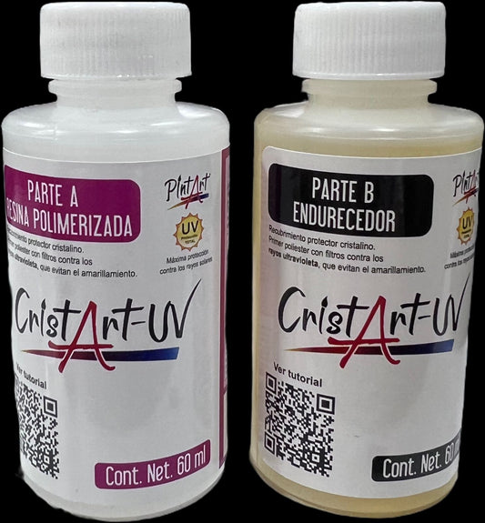 RESINA DE 60ml CRISTART-UV