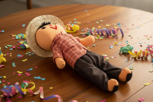 Muñeco Artesanal Panchito & Lele (30cm)