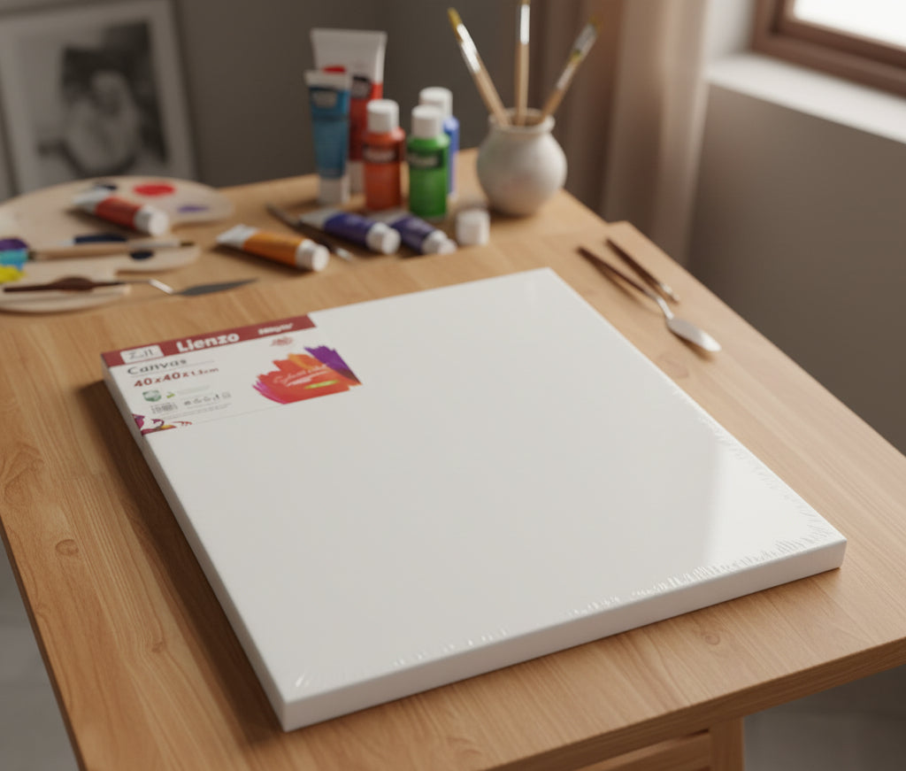 Lienzo Canvas 40cmX40cm (Caja con 24pz.)