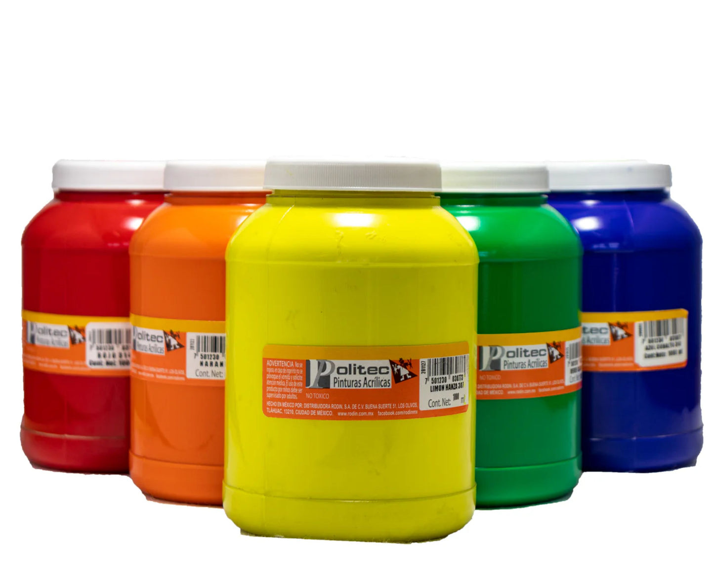 PINTURA ACRILICA POLITEC 1 LITRO