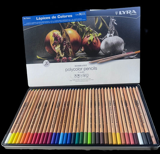 POLYCOLOR PENCILS LYRA 36PZ