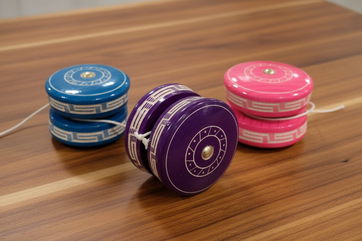 YOYO DE MADERA ARTESANAL