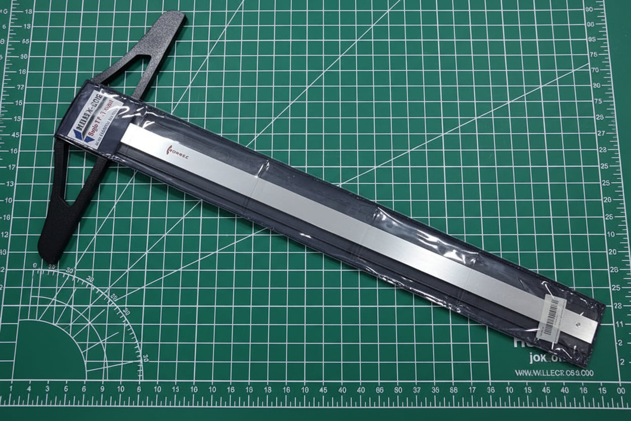 Regla T de Aluminio Graduada (60cm)