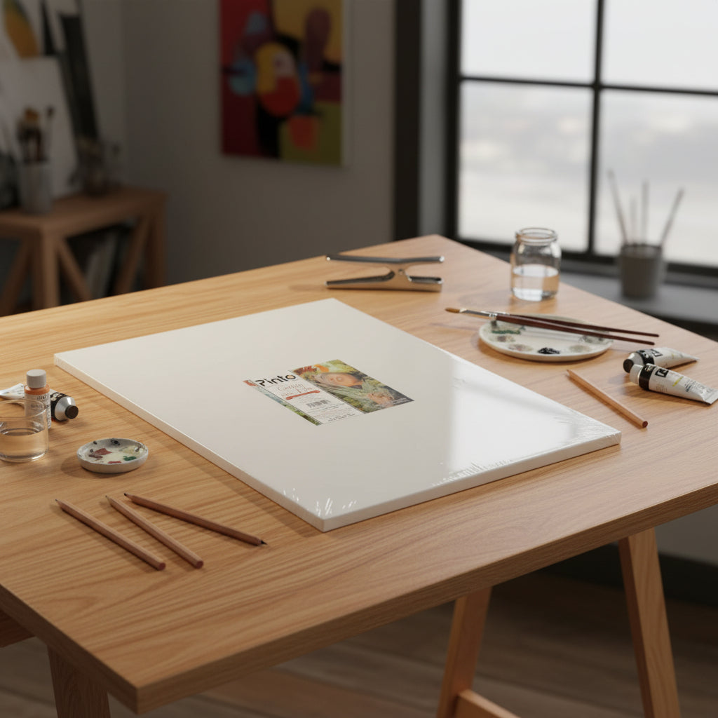 Carton con Tela Pinto 20cmX30cm (Pack con 12pz.)