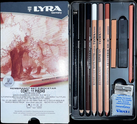 SET PARA BOCETAR LYRA 11PZ