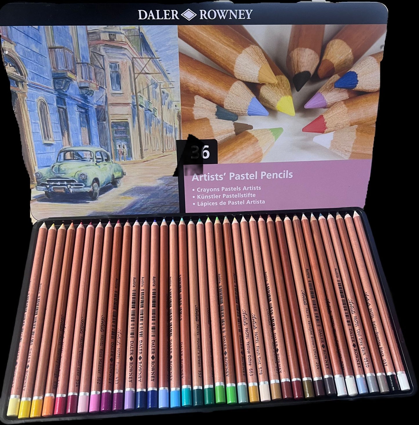 LAPICES PATEL DALER ROWNEY 36pz