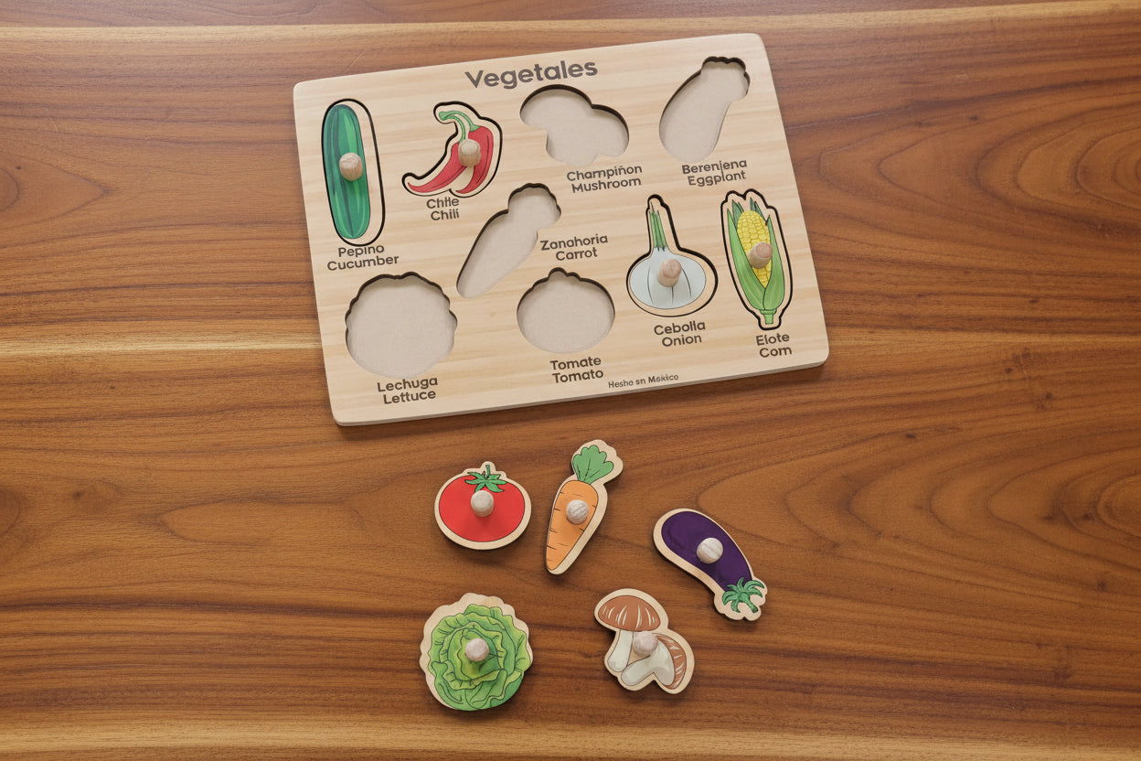 ROMPECABEZAS DE VEGETALES