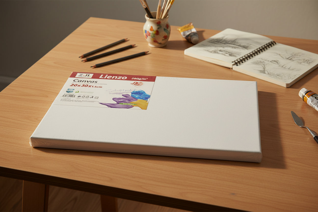 Lienzo Canvas 20cmX30cm (Caja con 24piezas)