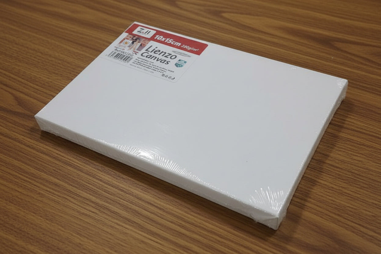 Lienzo Canvas 10cmX15cm (Caja 24 pz.)