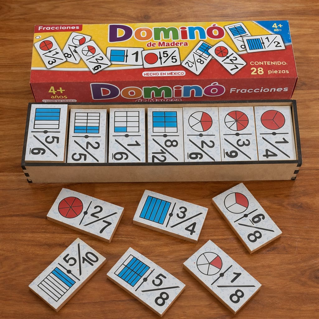 Domino de Madera / Fracciones