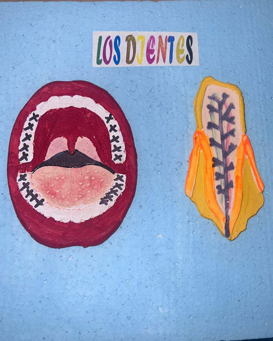 MAQUETA DE LOS DIENTES EN UNICEL