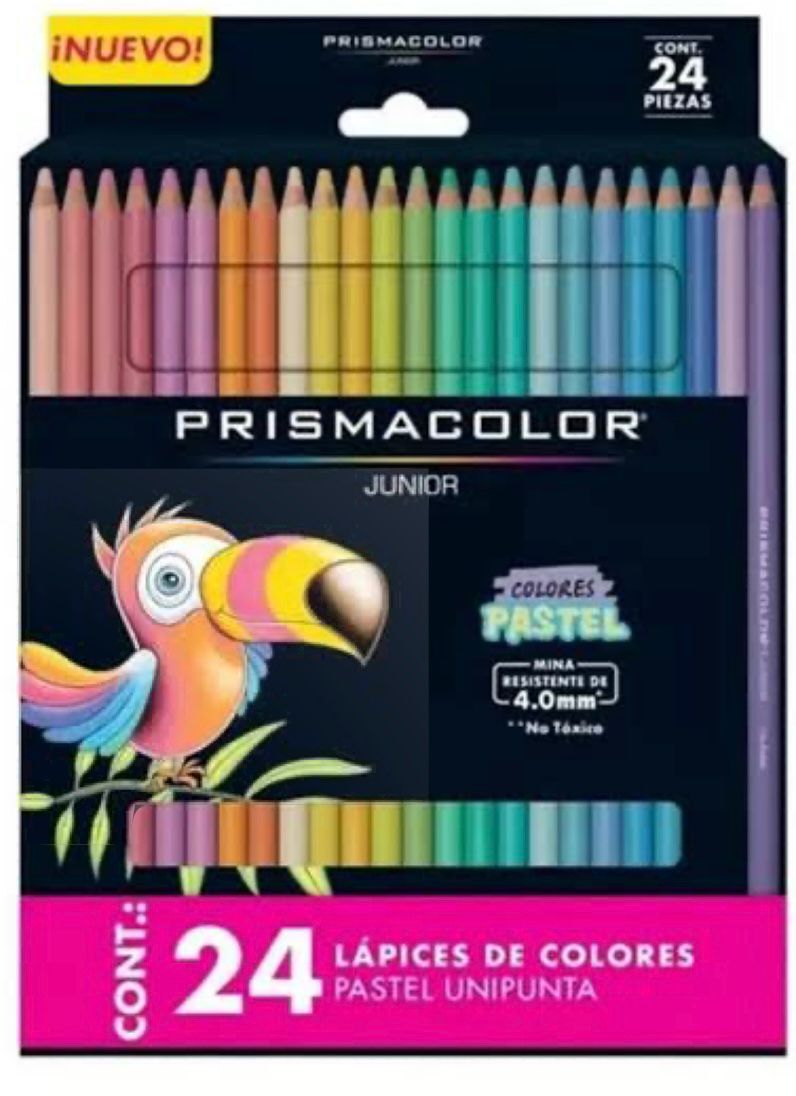 COLORES PASTEL PRISMACOLOR JUNIOR