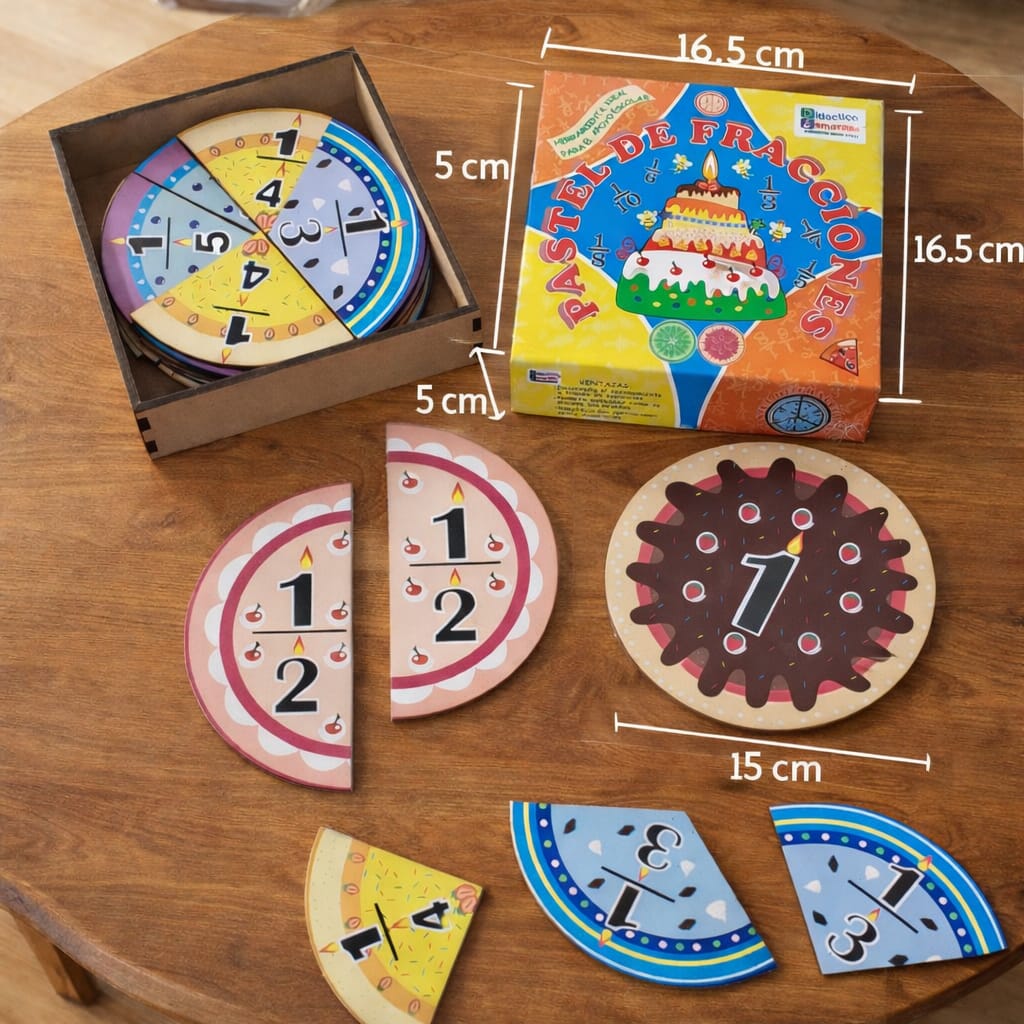 PASTEL DE FRACCIONES / Juego Didactico