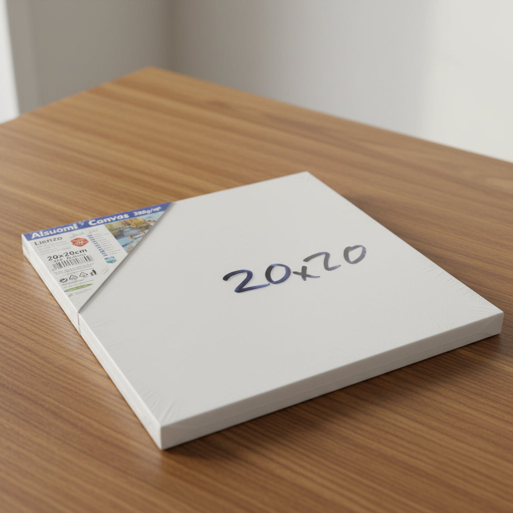 Cartón con Tela Alsuomi 20cmX20cm (Pack con 12pz.)