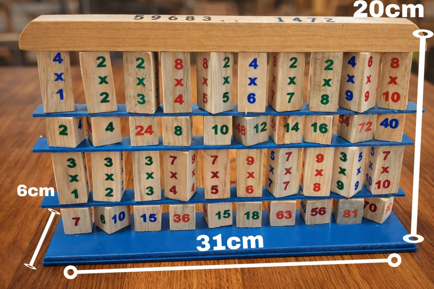 Tablas de multiplicar / Abaco