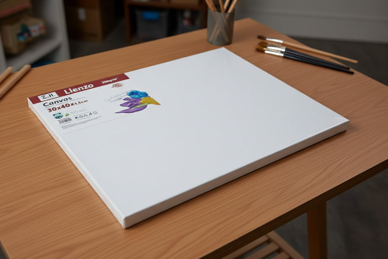 Lienzo Canvas 30cmX40cm (Caja con 24pz.)