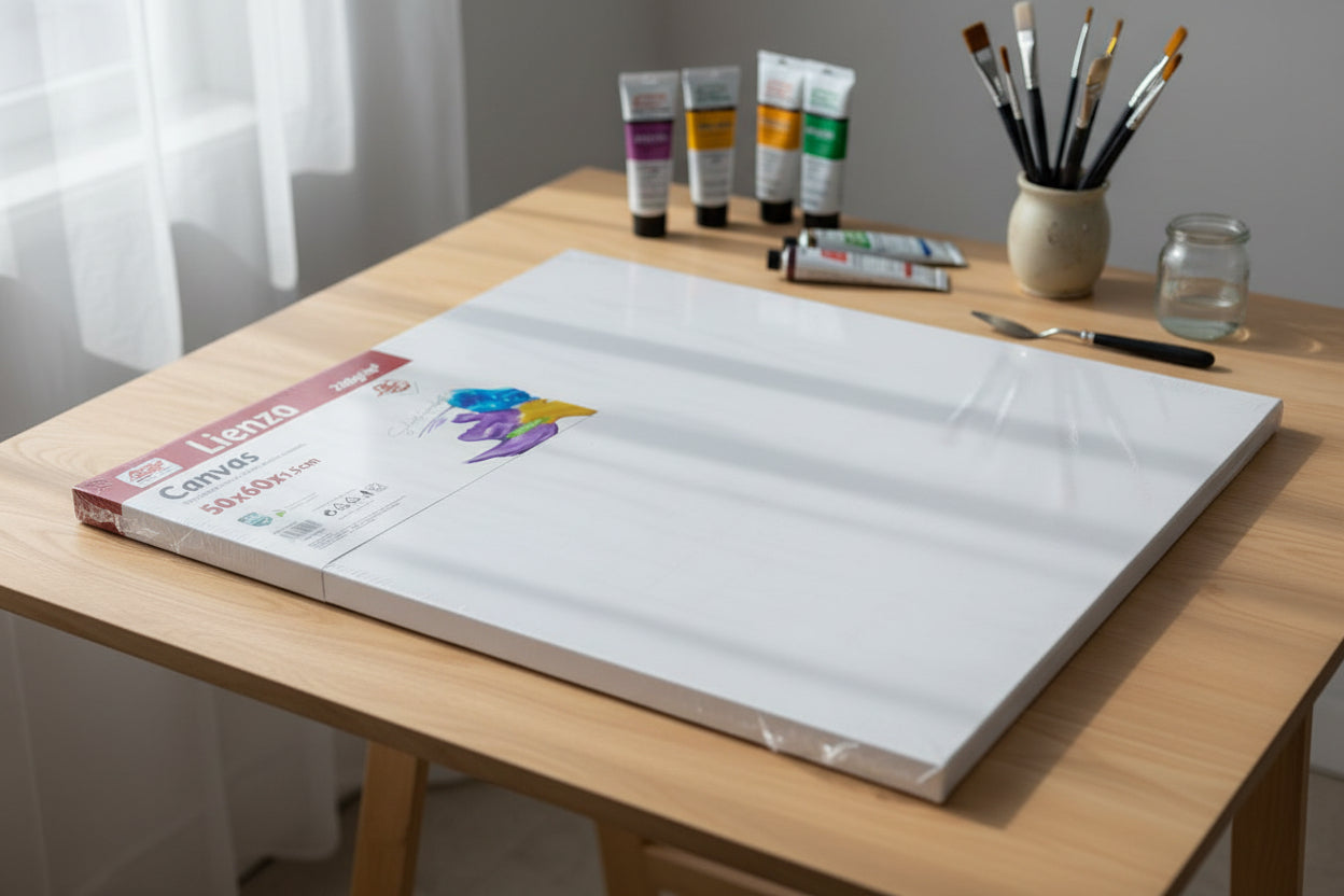 Lienzo Canvas 50cmX60cm (Caja con 6pz.)