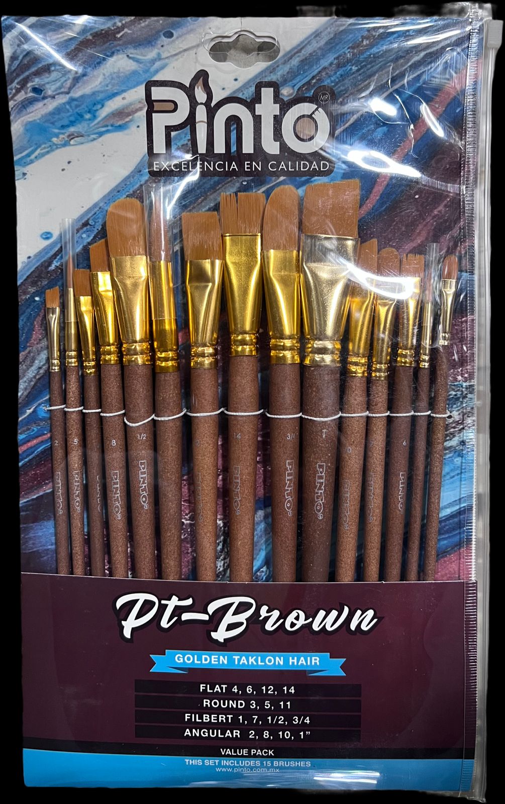 PAQUETE DE PINCLES PT BROWN