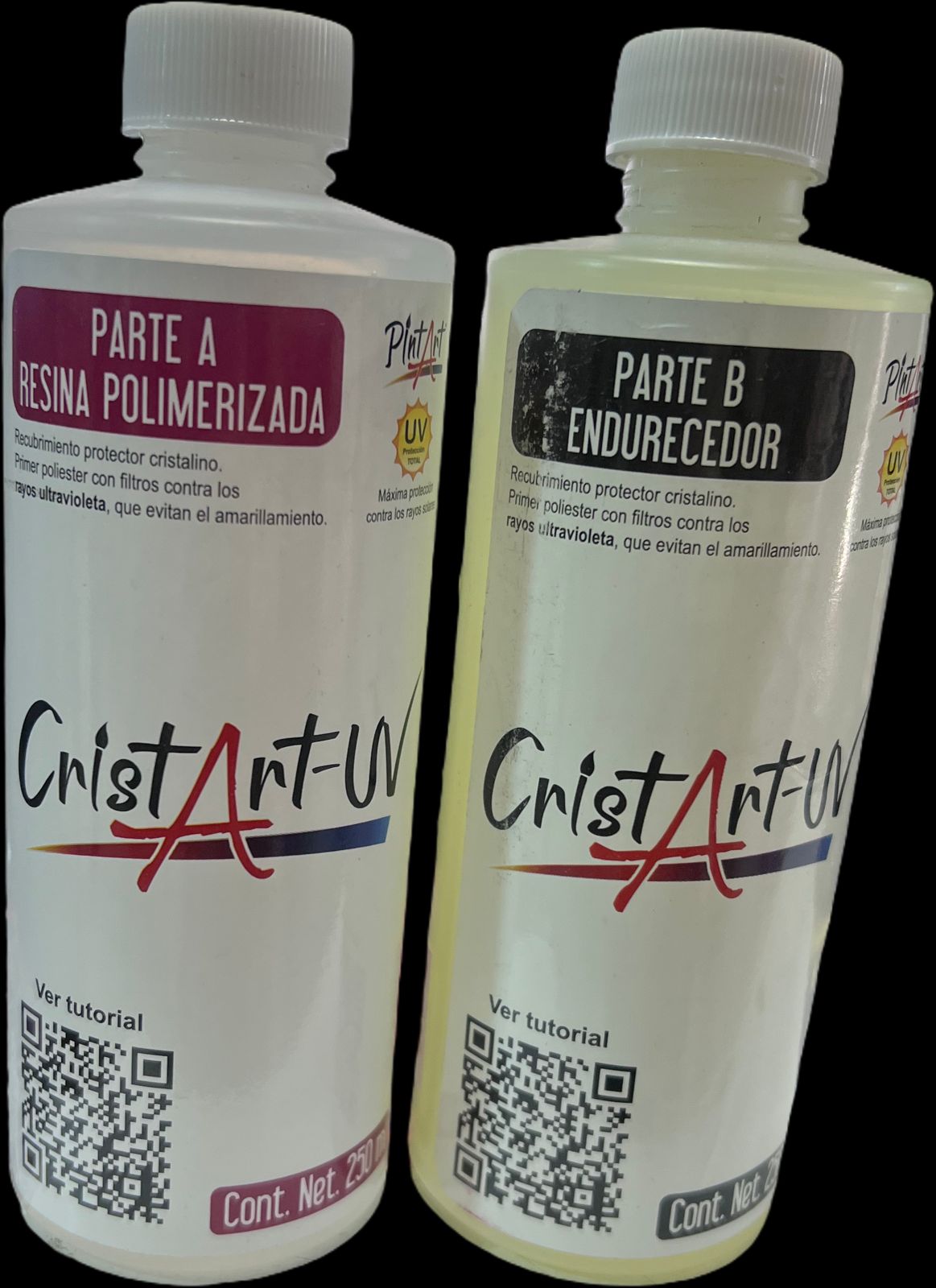 RESINA DE 500ml CRISTART-UV