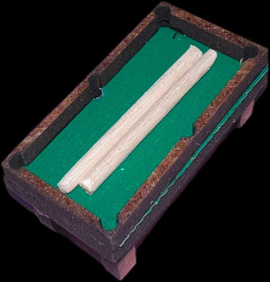 MESA DE BILLAR 1.75 MADERA