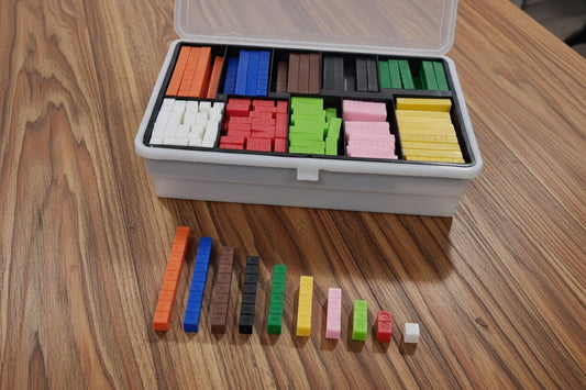 Juego didáctico de Regletas / Mayoreo 12 Piezas
