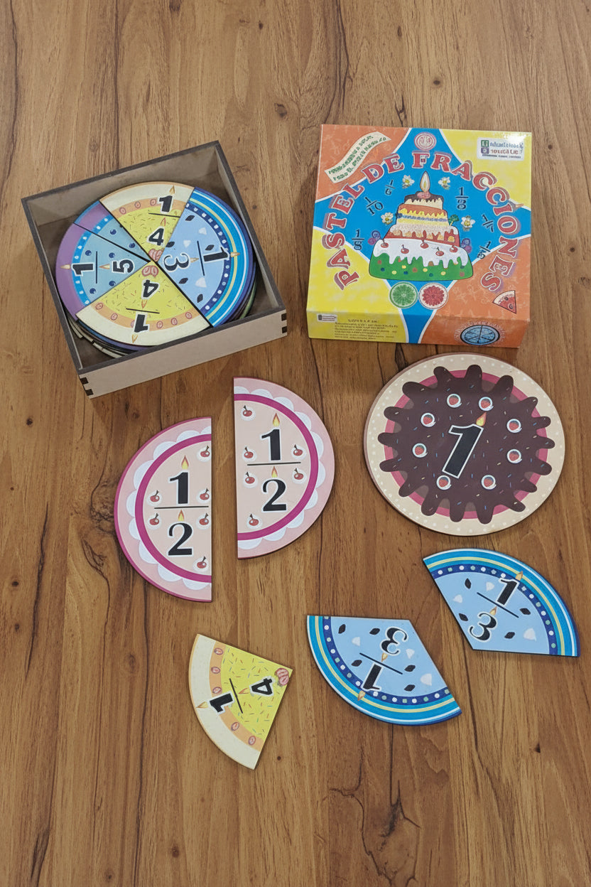PASTEL DE FRACCIONES / Juego Didactico
