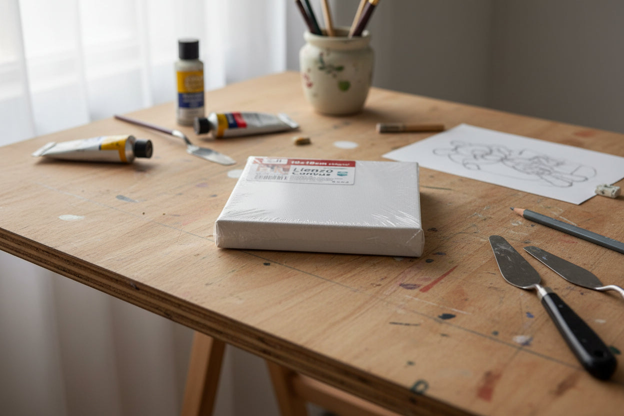 Lienzo Canvas 10cmX10cm (Caja 24pz.)