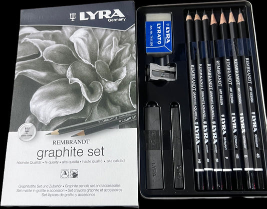 GRAPHITE SET REMBRANDT LYRA 11PZ