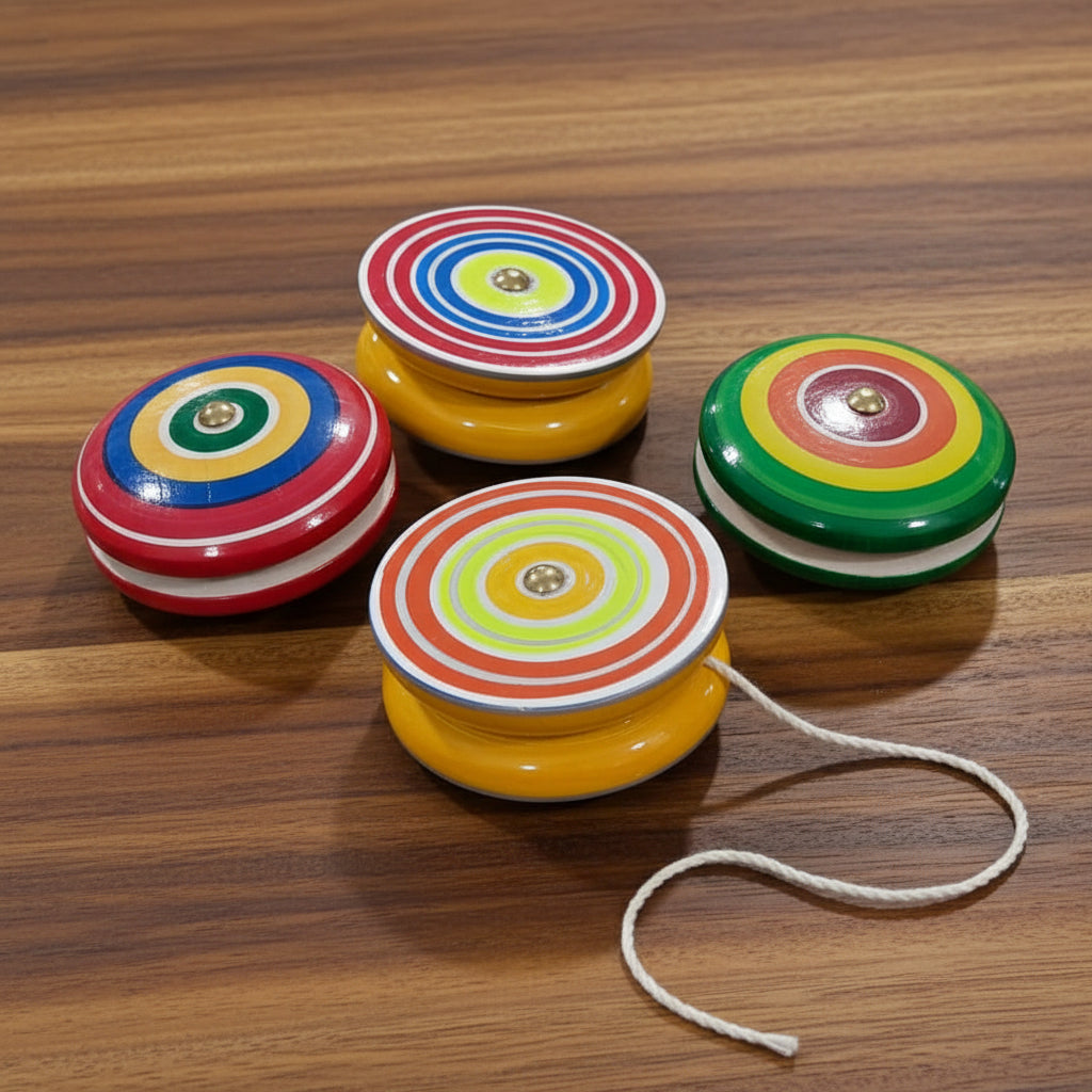 Yoyo de Madera Artesanal (Mediano)