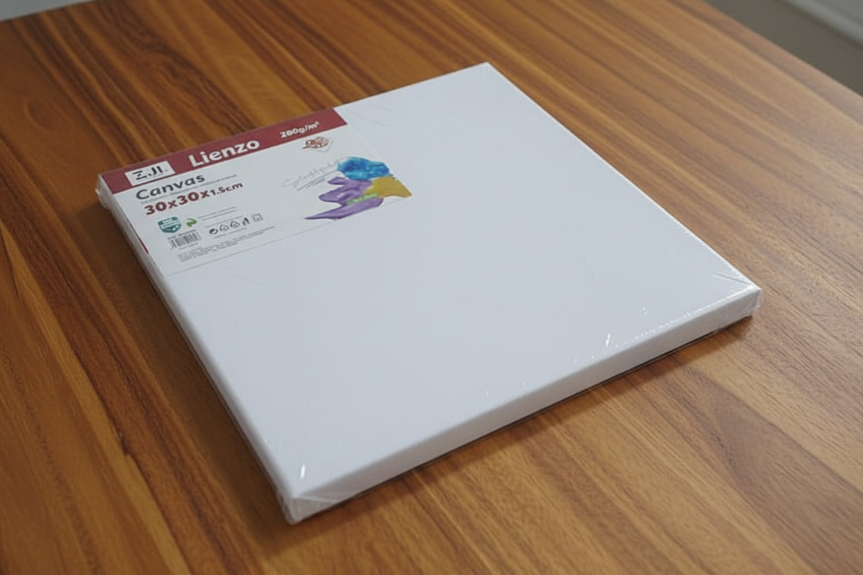Lienzo Canvaz 30cmX30cm (Caja con 24pz.)