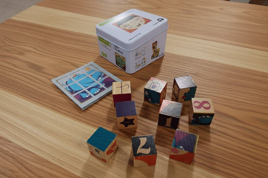 Games for tip / Mosaico, 3D cube y Toy Block