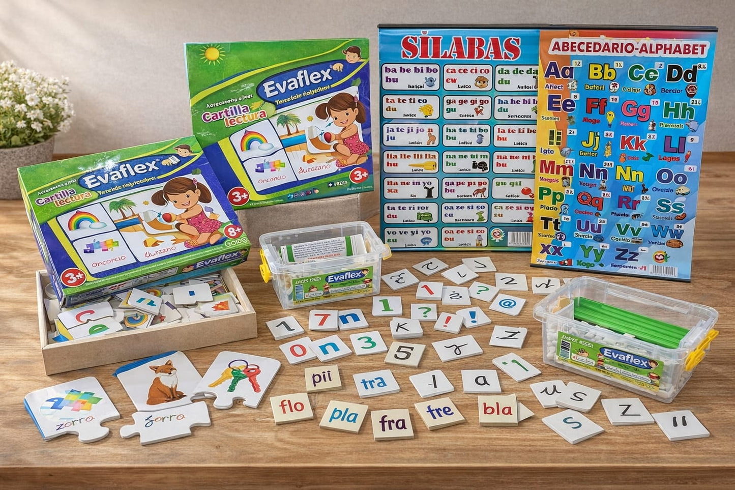 Aprende y diviértete con las Silabas / Kit Didactico