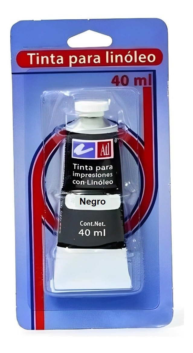 ATL TINTA PARA  LINOLEO ROJO  40ML