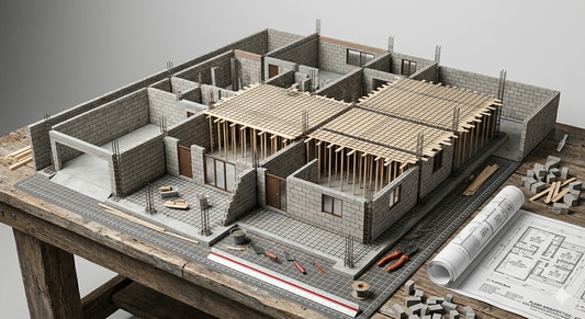 Materiales Construcción Maqueta Escala 1:20 Casa