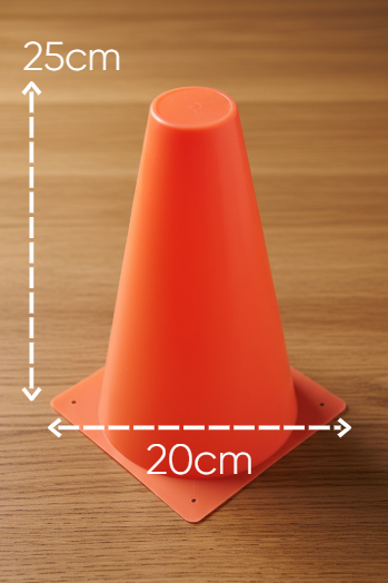 Conos Didácticos 25cm (12pz.)