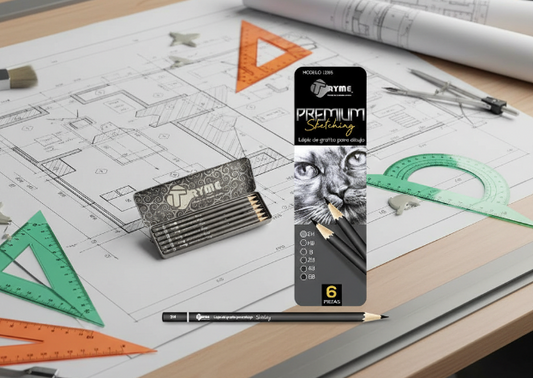 TRYME PREMIUM SKETCHING 6PZAS